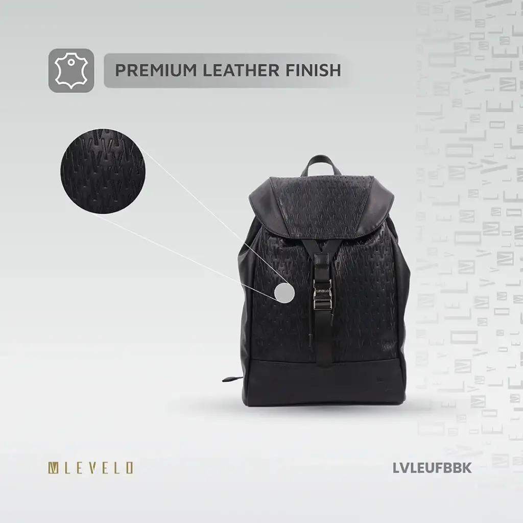 LEVEL レベル バックバッグ Levelo Envol Universal Fashion Backpack - Black